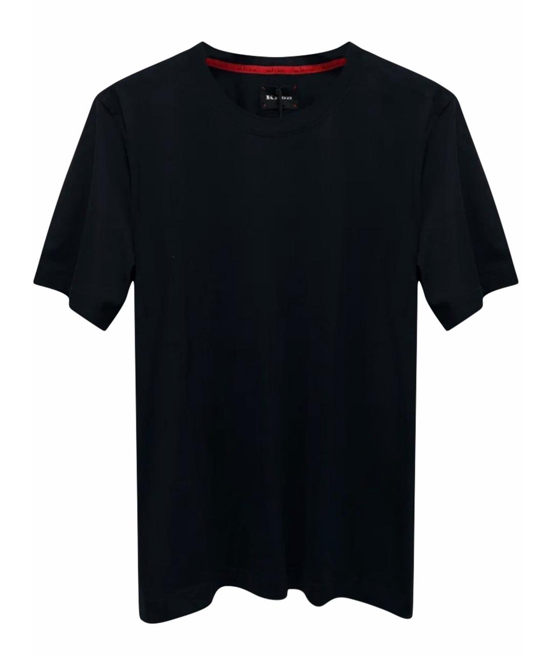 KITON Черная футболка, фото 1