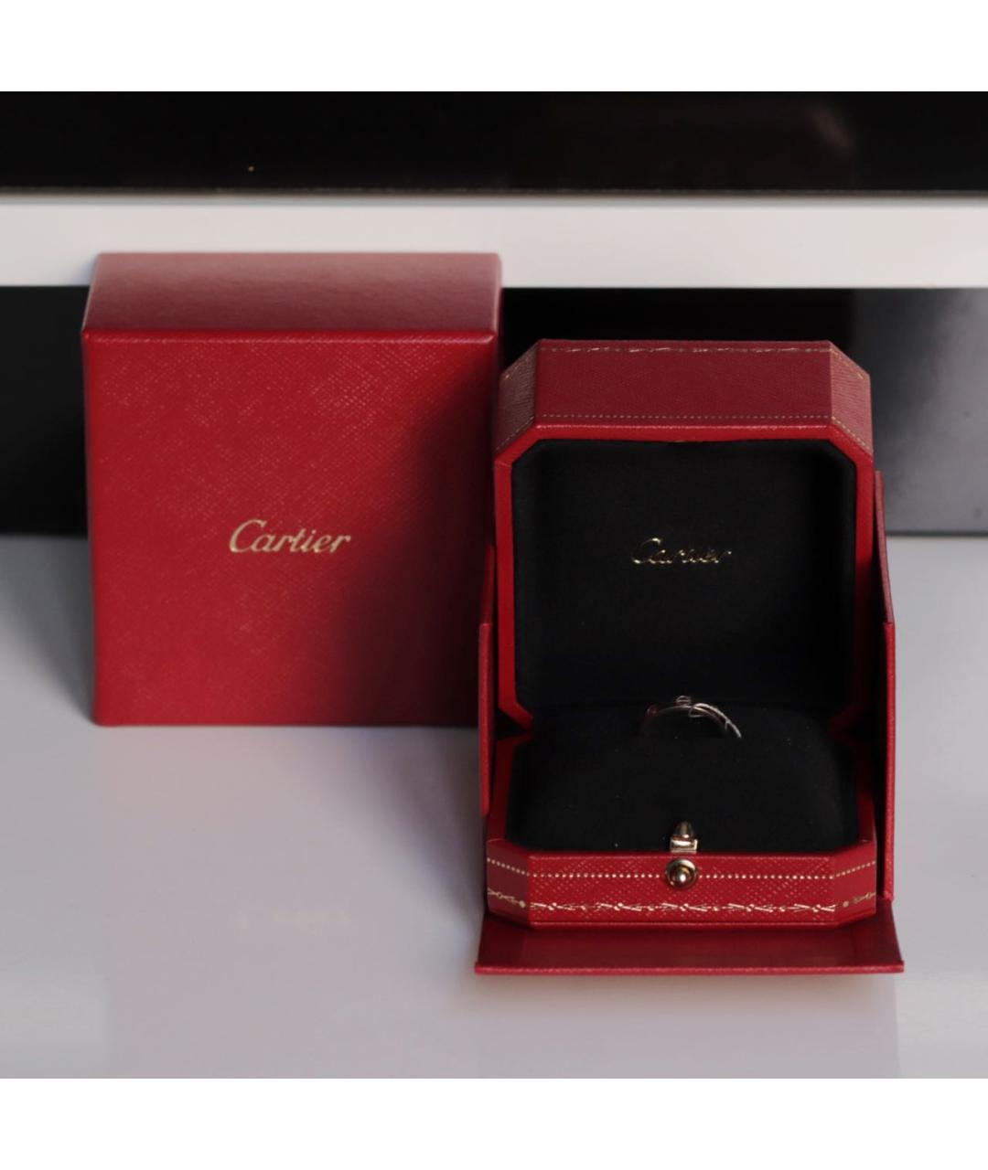 CARTIER Серебряное кольцо из белого золота, фото 2