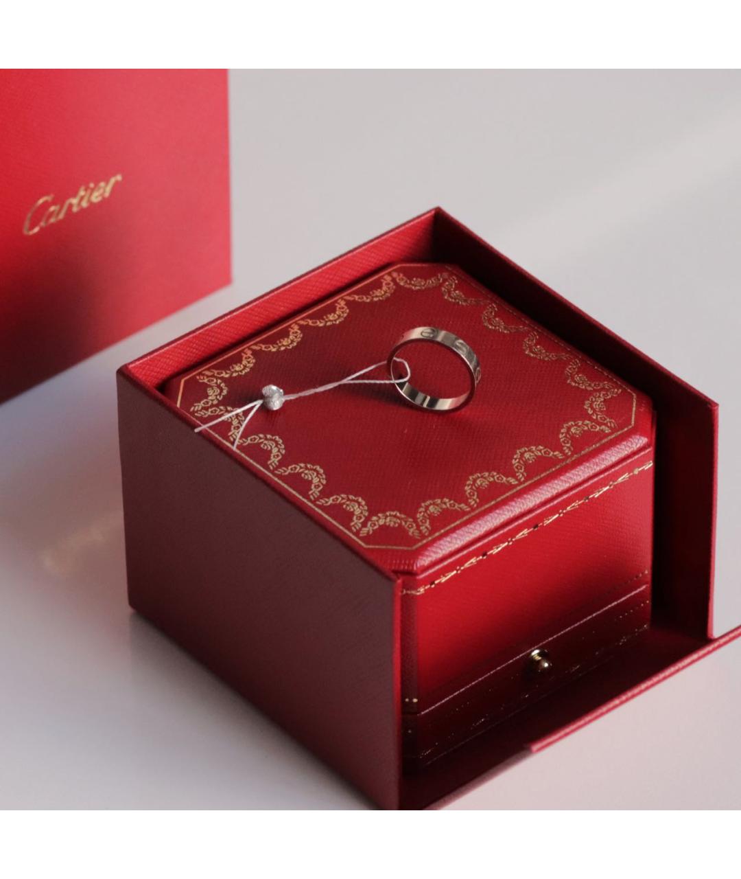 CARTIER Серебряное кольцо из белого золота, фото 5