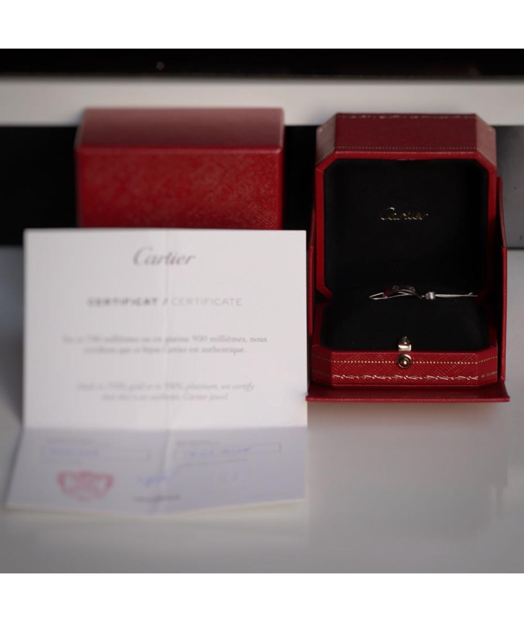 CARTIER Серебряное кольцо из белого золота, фото 8