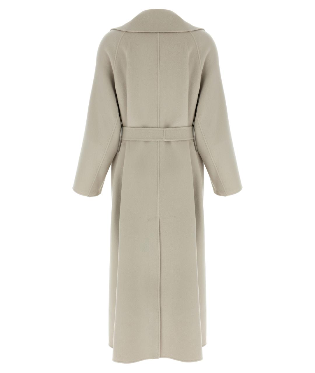 'S MAX MARA Бежевое шерстяное пальто, фото 2