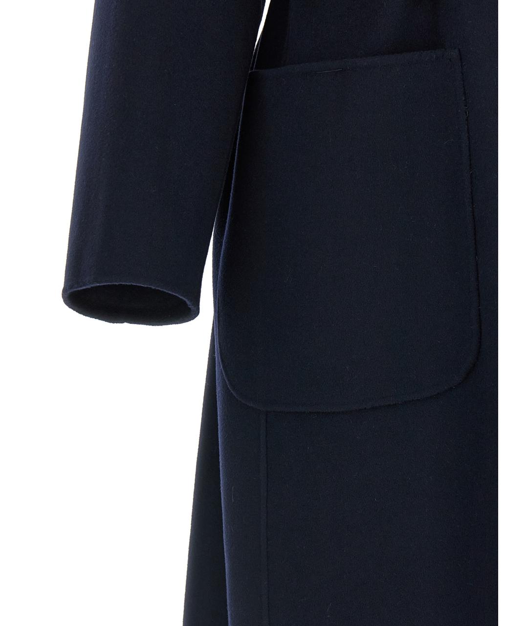 'S MAX MARA Синее шерстяное пальто, фото 4