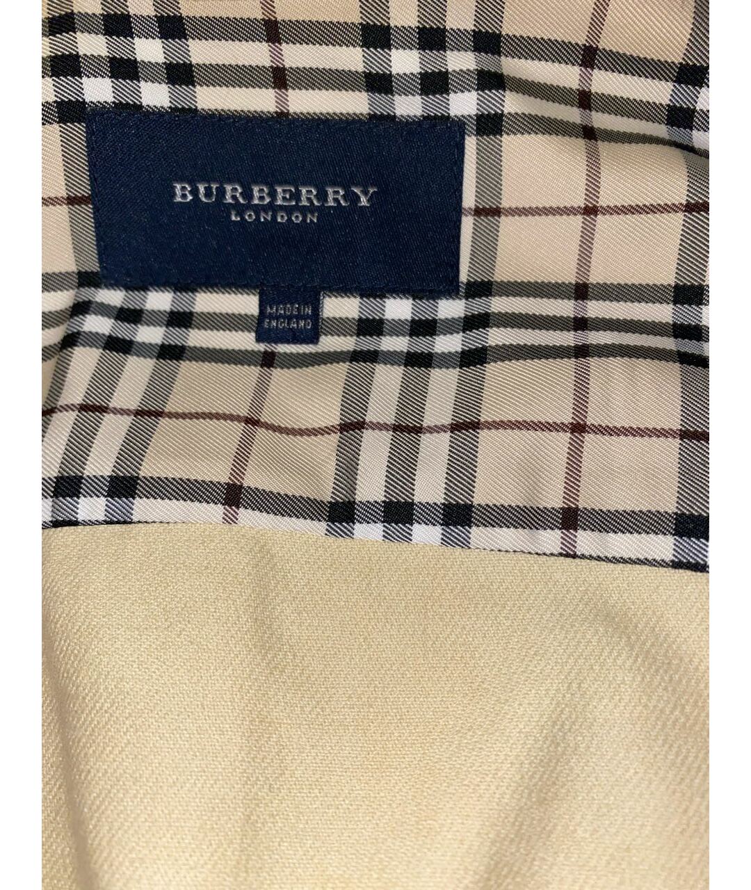 BURBERRY Бежевая деним куртка, фото 2