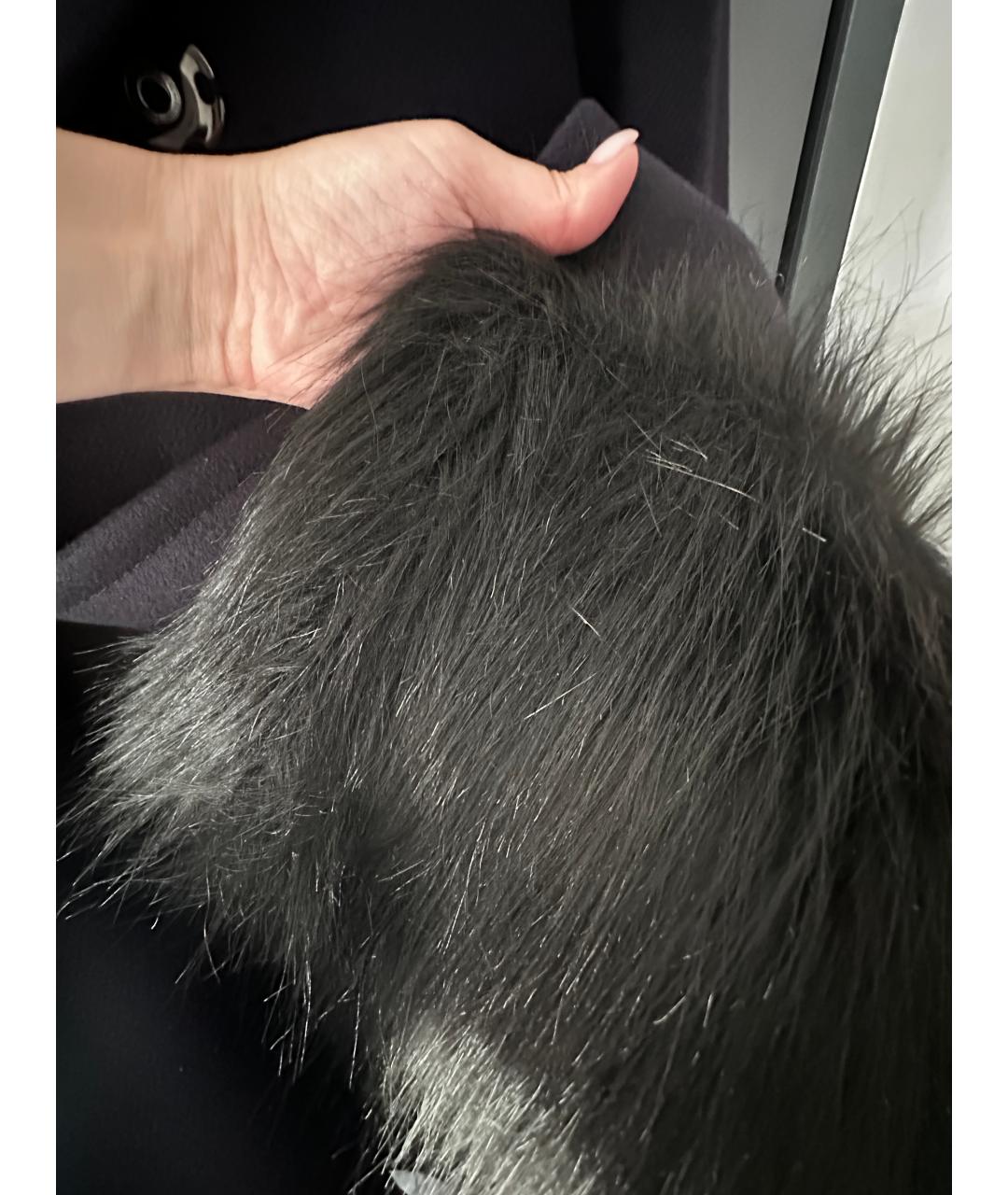 MARC JACOBS Темно-синее шерстяное пальто, фото 7