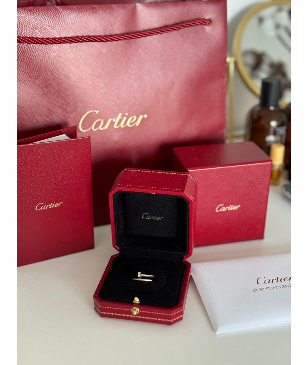 CARTIER Серебряное кольцо из белого золота, фото 2
