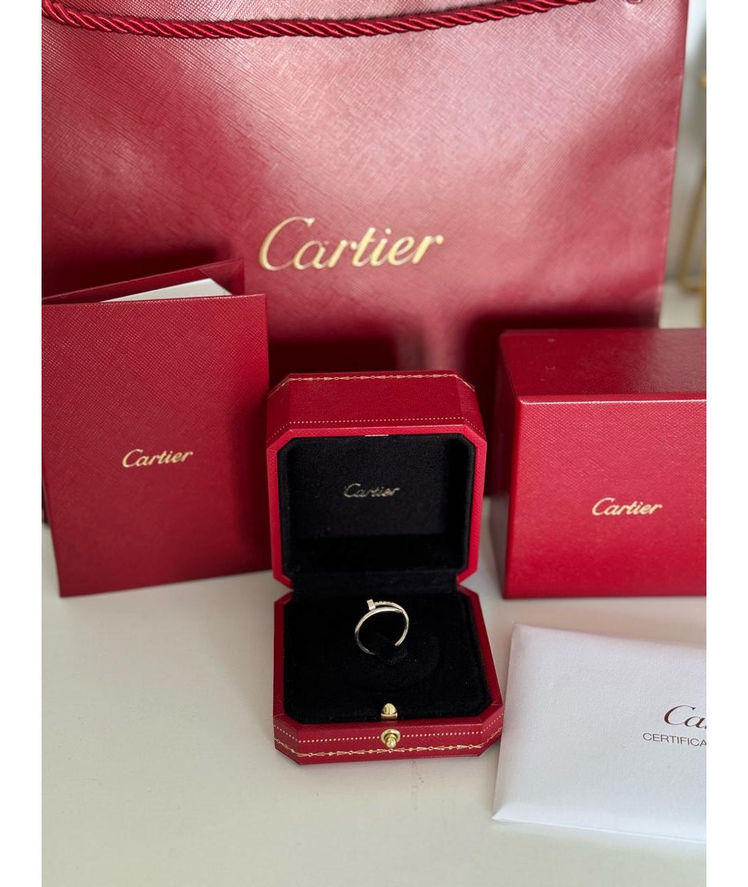 CARTIER Серебряное кольцо из белого золота, фото 7