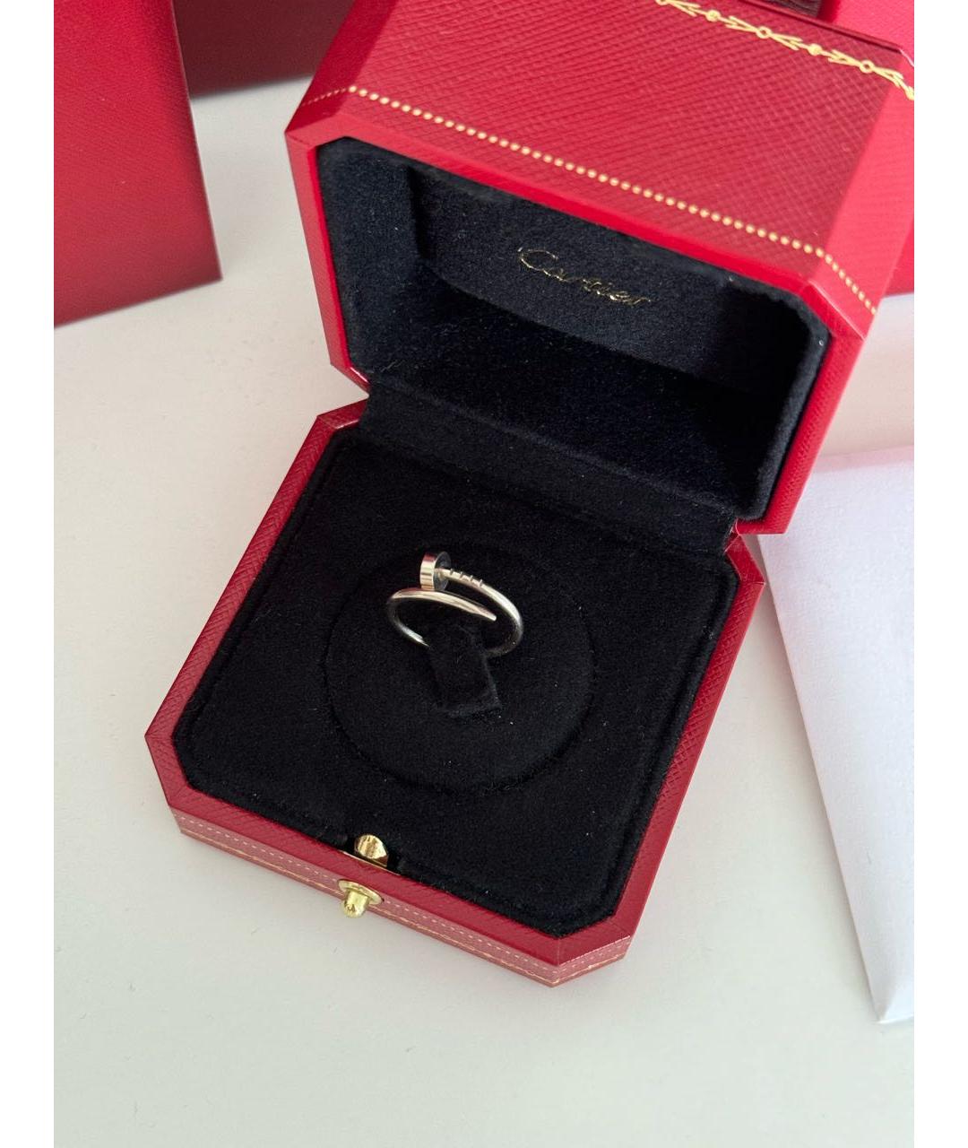 CARTIER Серебряное кольцо из белого золота, фото 5
