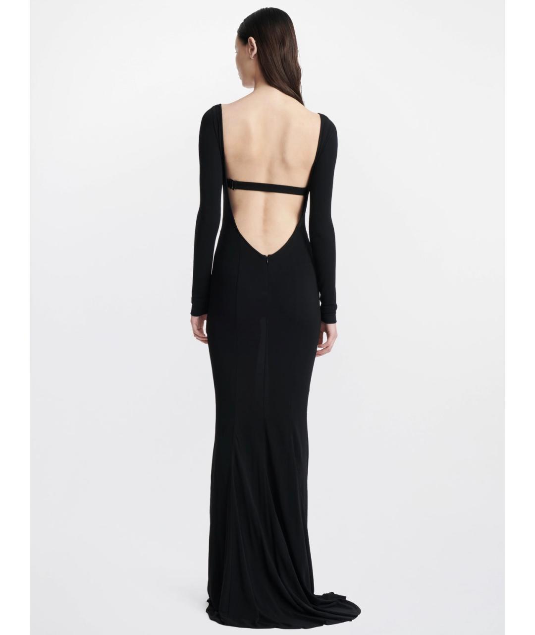 DION LEE Черное коктейльное платье, фото 8