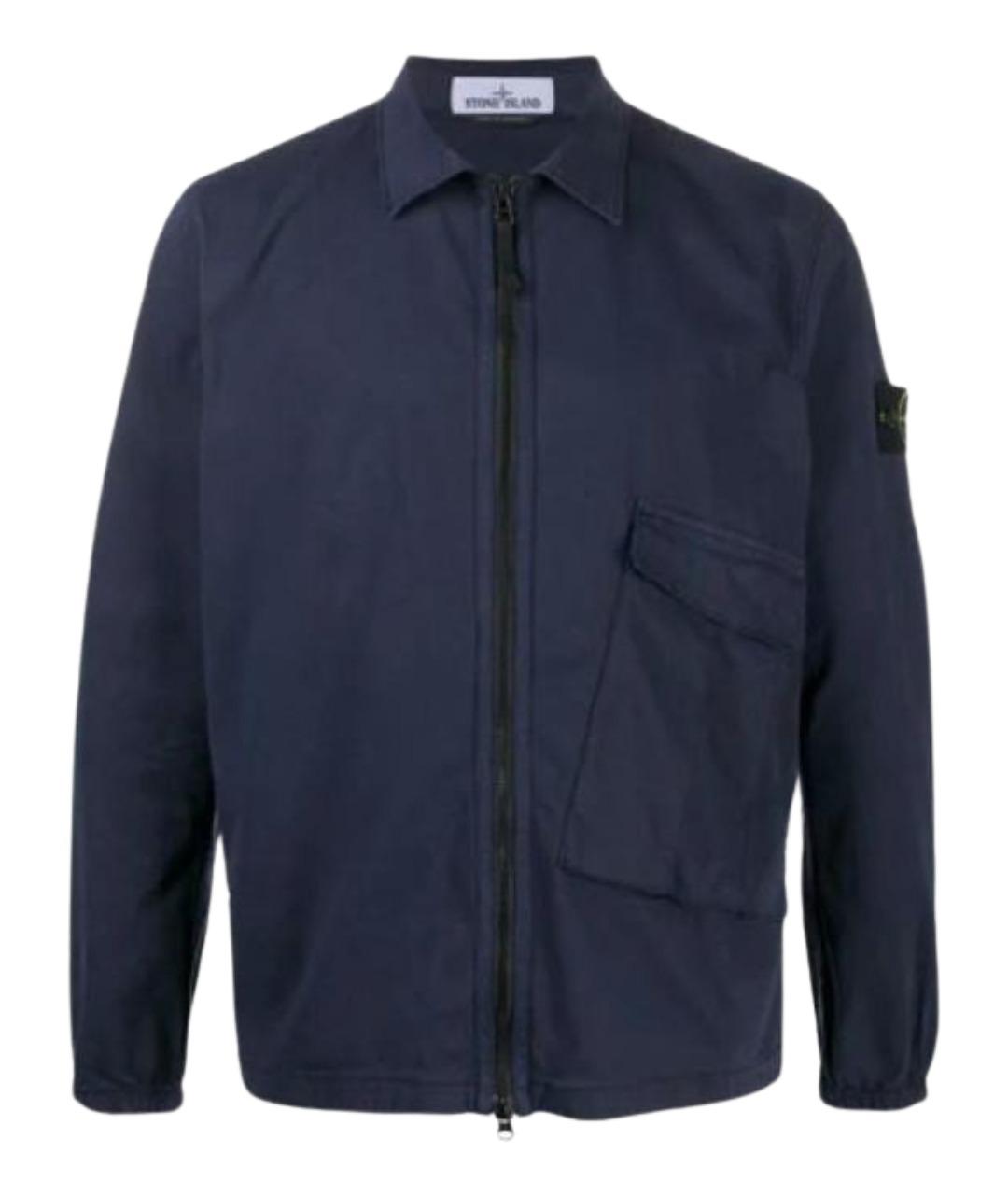 STONE ISLAND Синяя куртка, фото 1