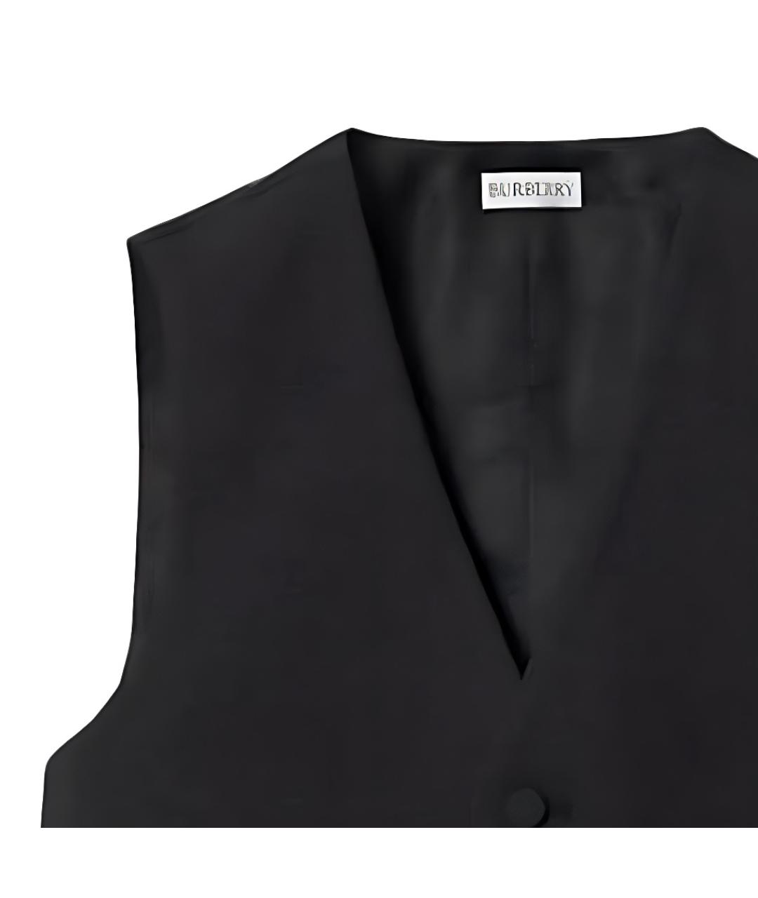 BURBERRY Черный жилет, фото 7