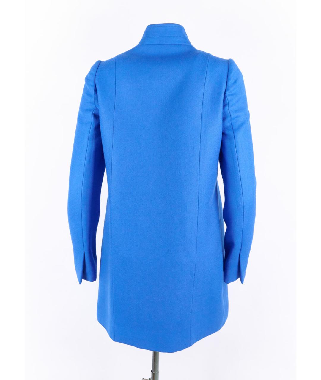 STELLA MCCARTNEY Голубое вискозное пальто, фото 4
