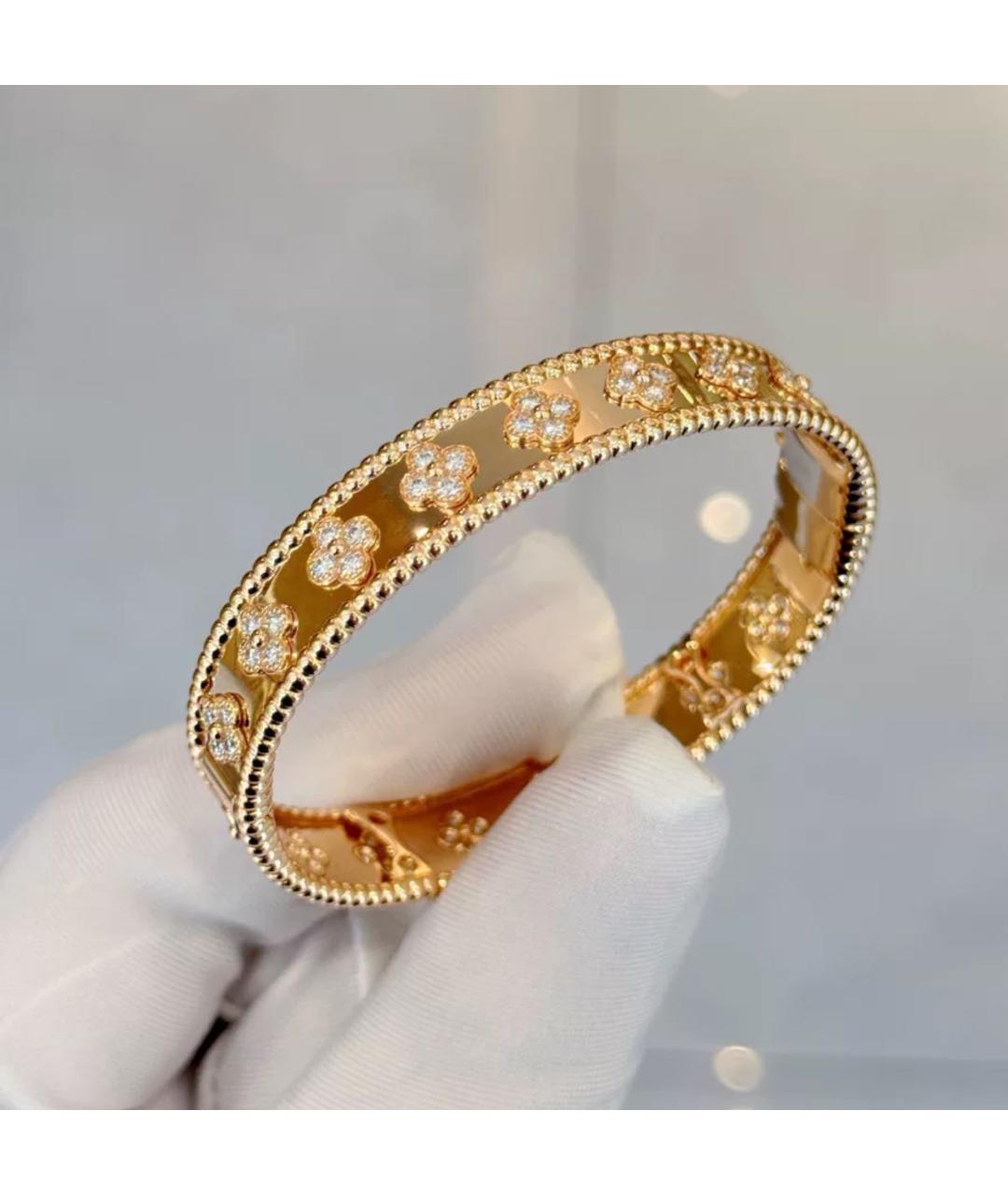 VAN CLEEF & ARPELS Золотой браслет из розового золота, фото 4