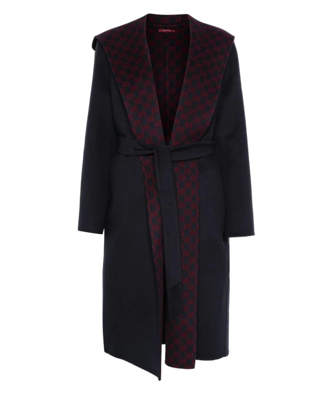 GUCCI Мульти шерстяное пальто, фото 1