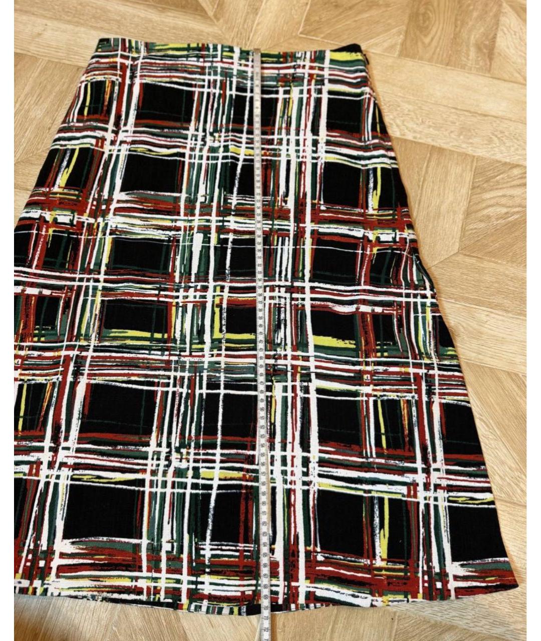 MARNI Шелковая юбка миди, фото 5