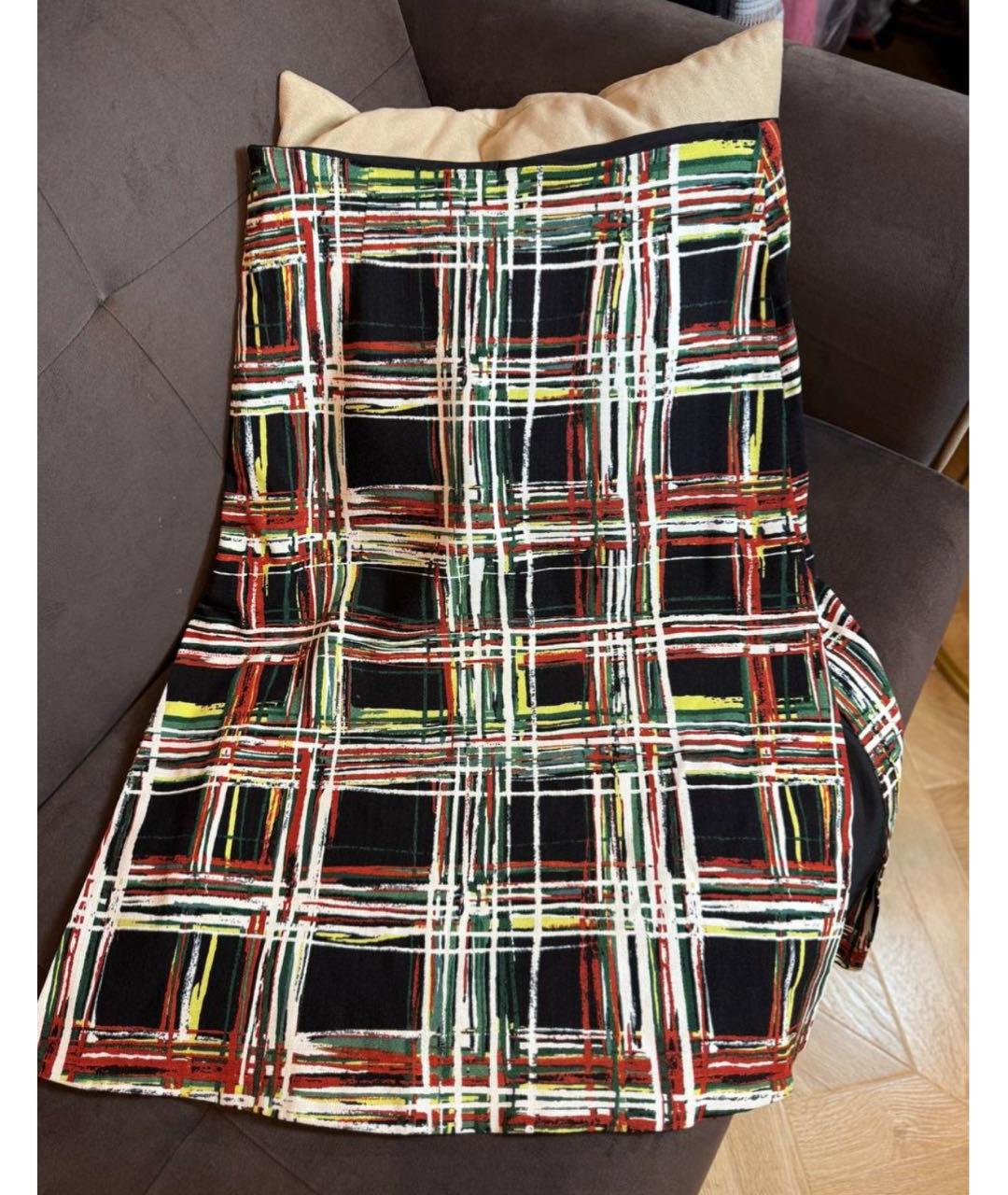 MARNI Шелковая юбка миди, фото 4