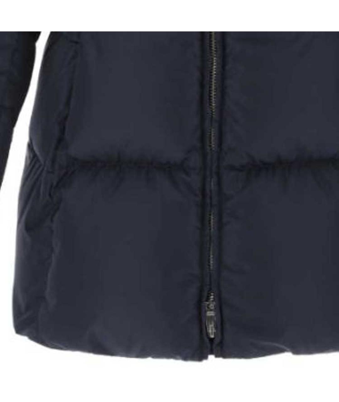 PRADA Темно-синий пуховик, фото 3