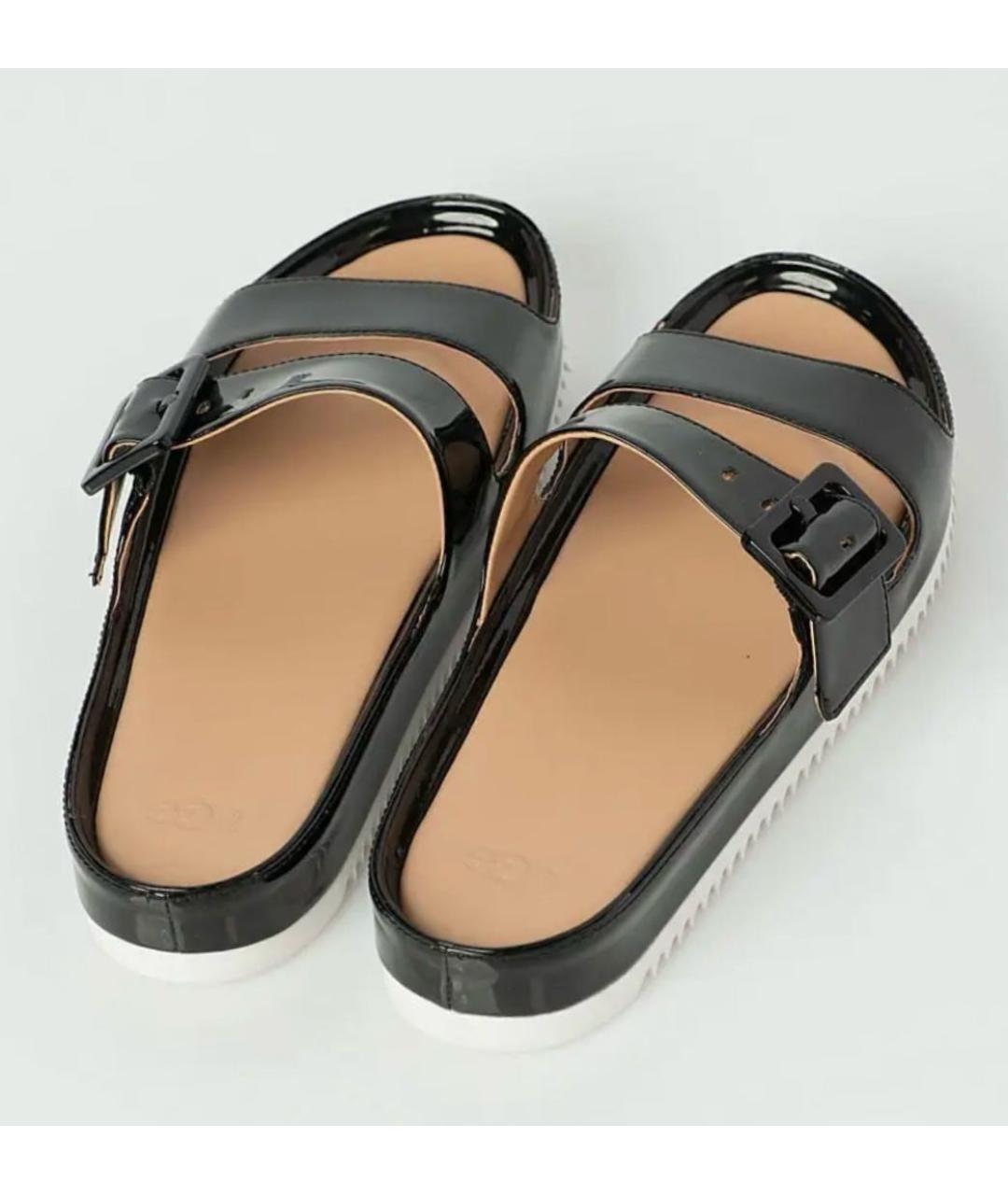 UGG AUSTRALIA Черные сандалии, фото 3