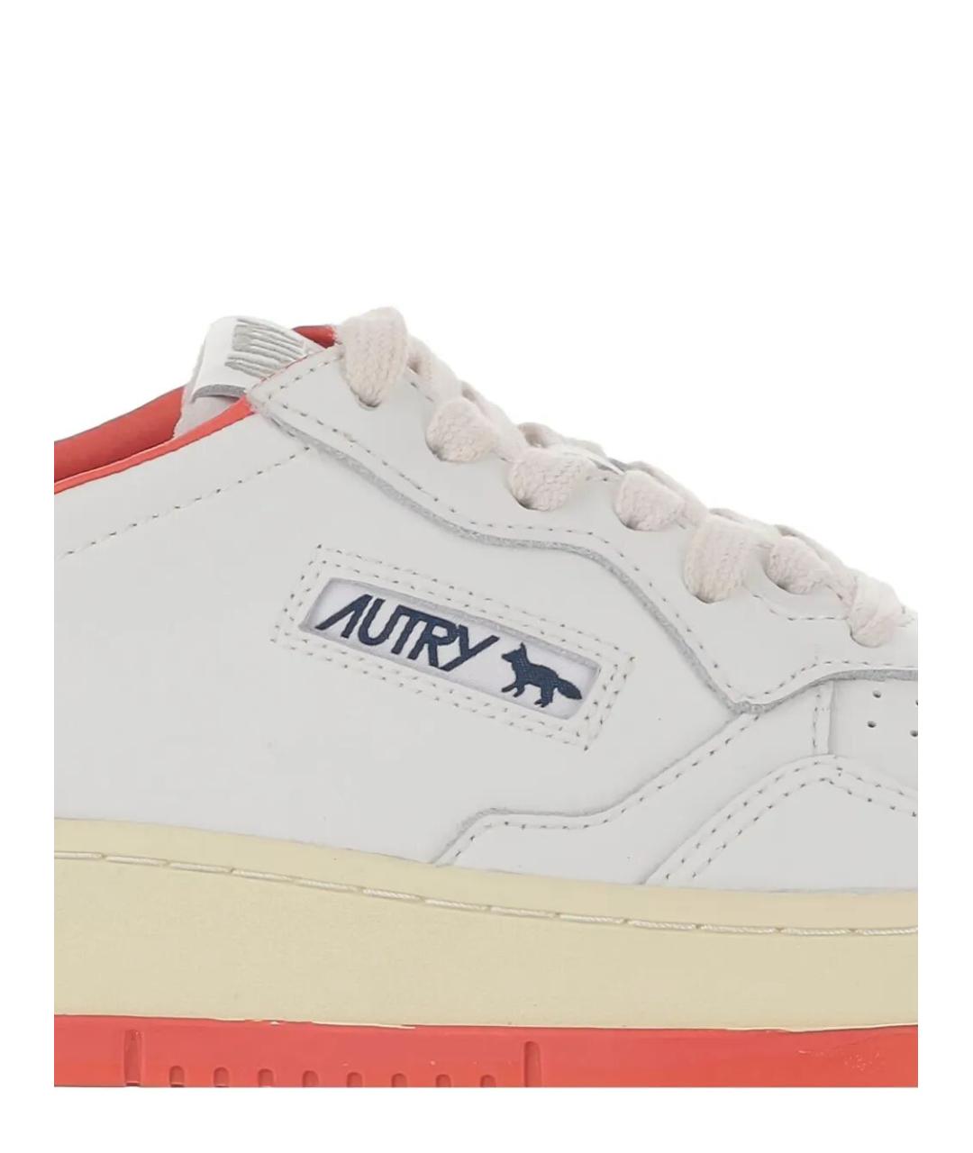 AUTRY Белые кожаные кеды, фото 5