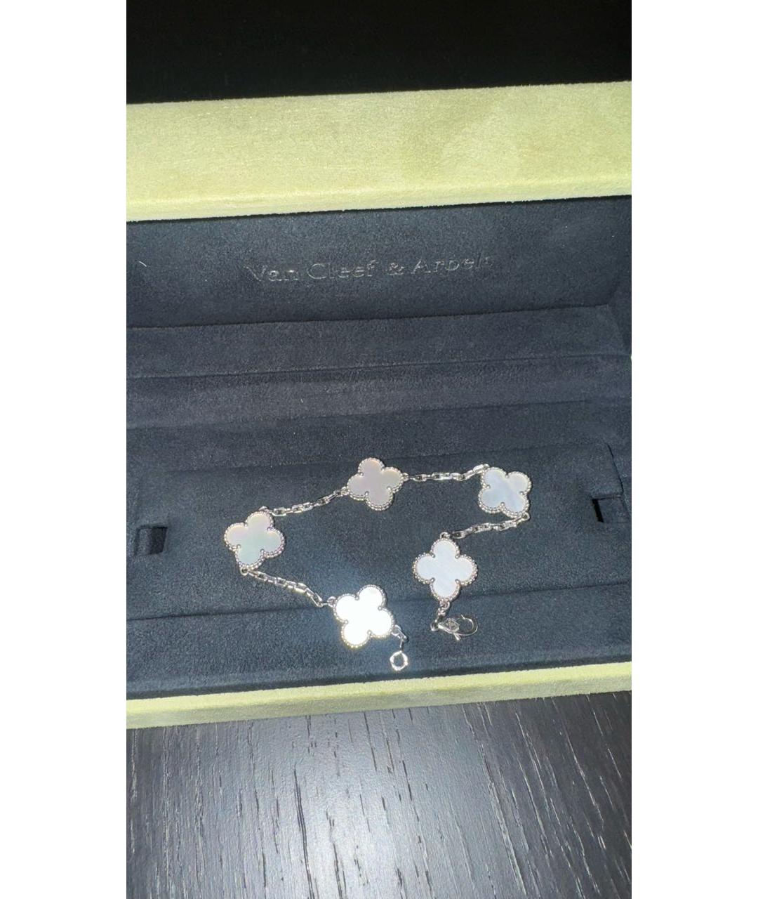 VAN CLEEF & ARPELS Белый браслет из белого золота, фото 5