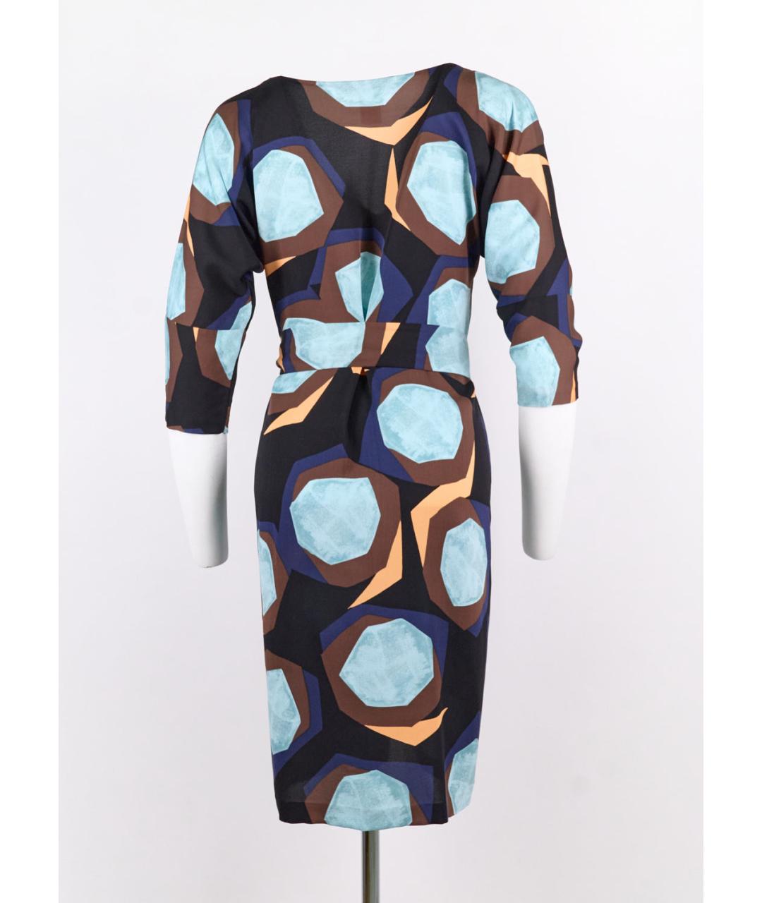 DIANE VON FURSTENBERG Красное шелковое повседневное платье, фото 2