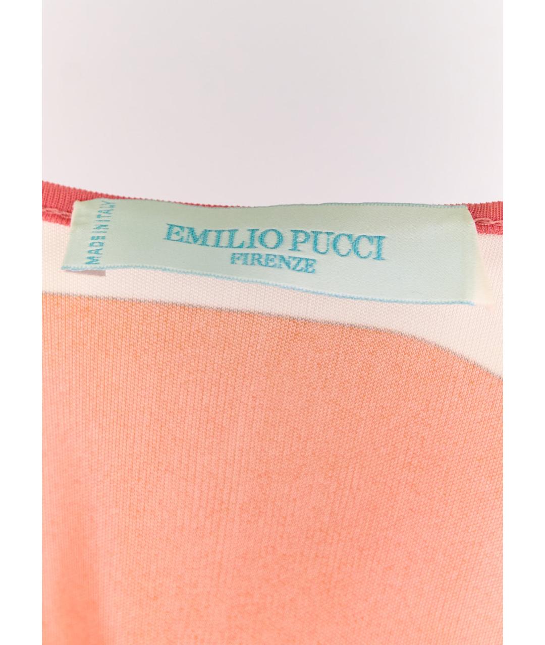 EMILIO PUCCI Мульти вискозное повседневное платье, фото 3
