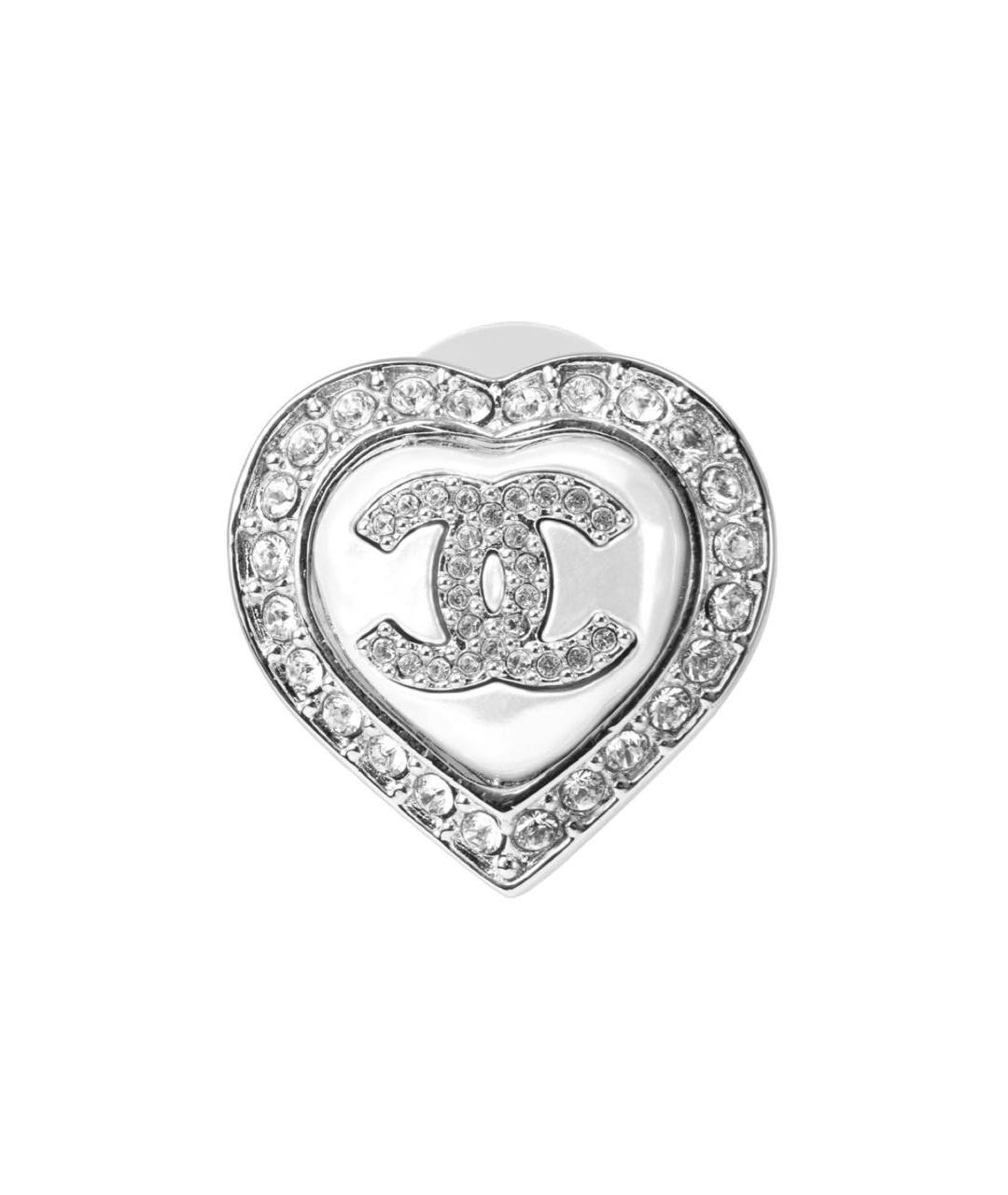 CHANEL Серебряные латунные серьги, фото 2