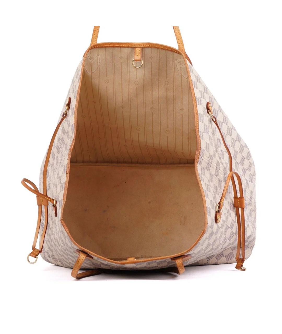 LOUIS VUITTON Бежевая сумка тоут, фото 6