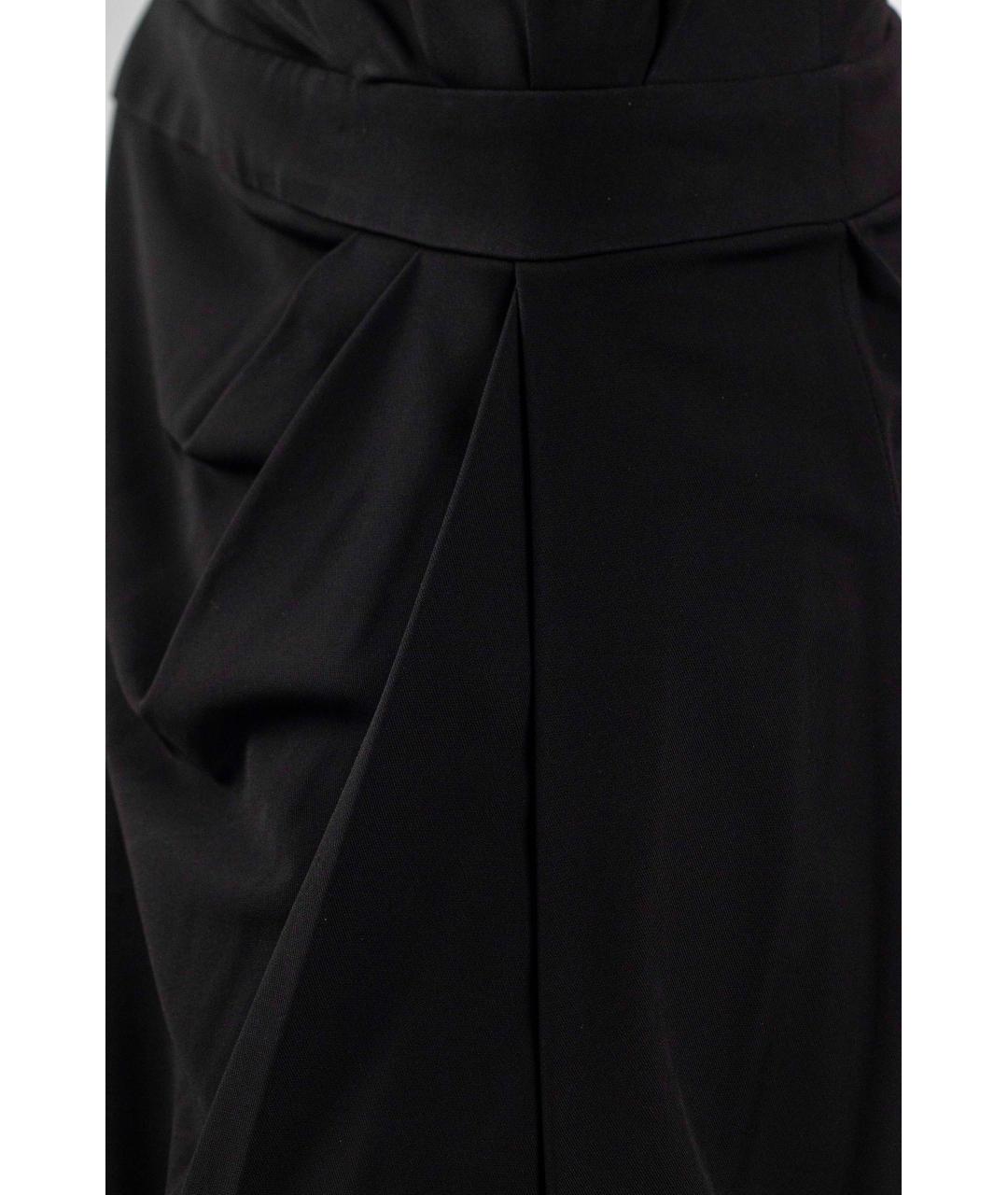 ESCADA Черное ацетатное коктейльное платье, фото 6