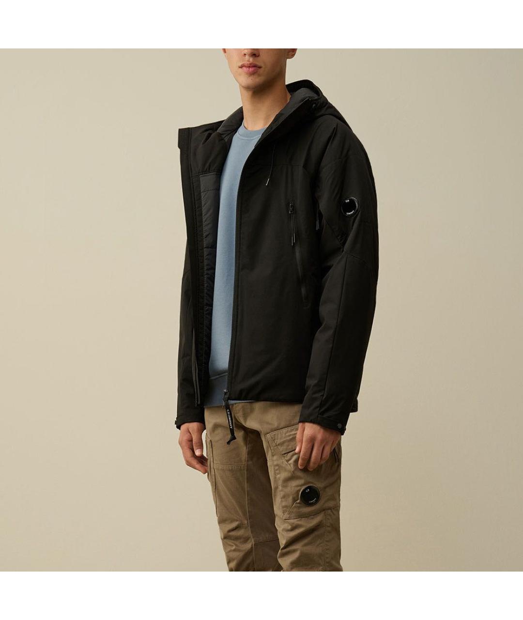 CP COMPANY Черная куртка, фото 3