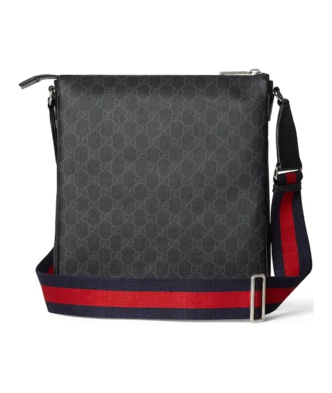 GUCCI Черная сумка на плечо, фото 4