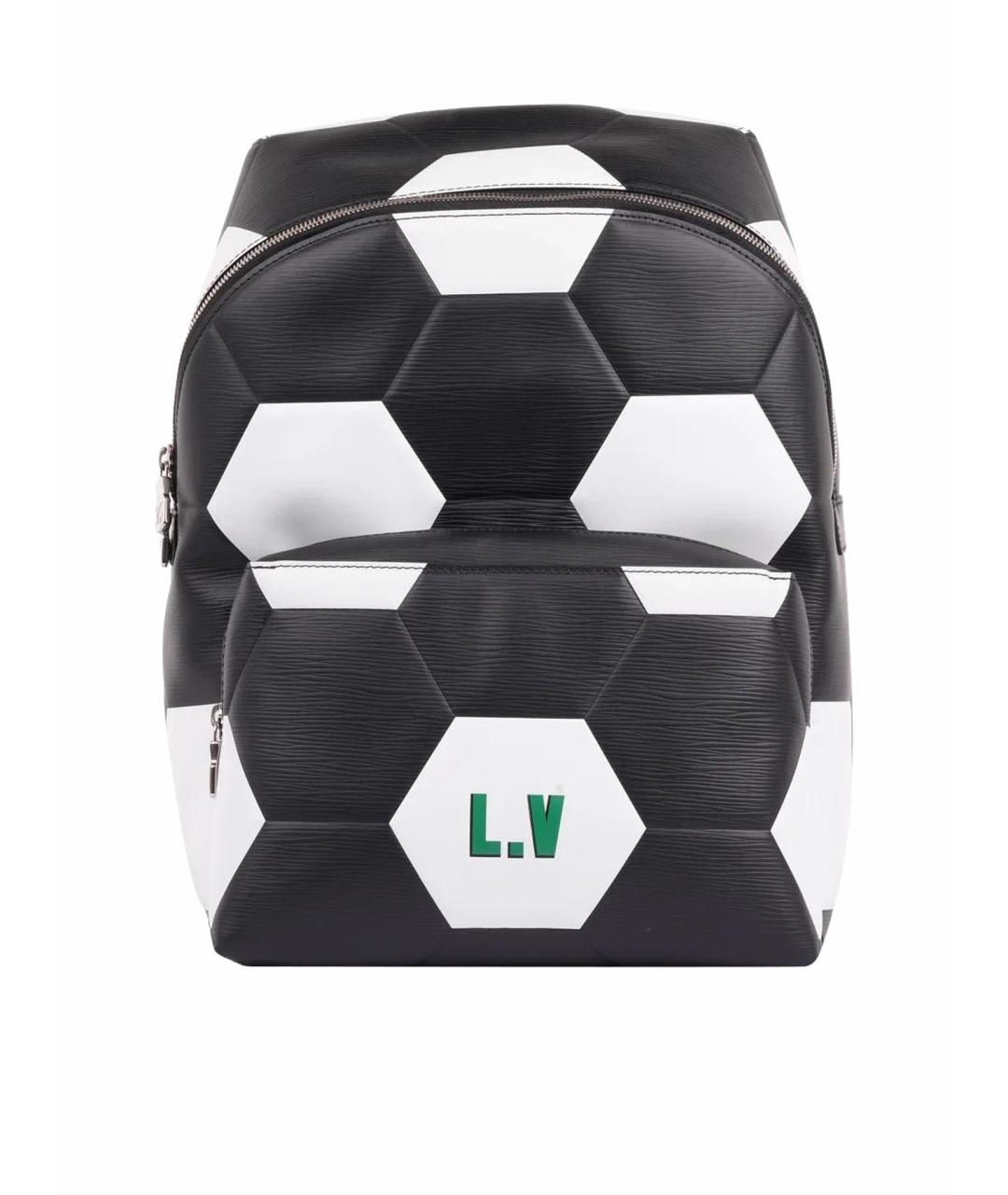 LOUIS VUITTON Черный кожаный рюкзак, фото 1