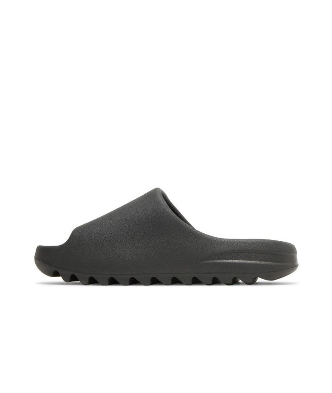 ADIDAS YEEZY Черные шлепанцы, фото 3