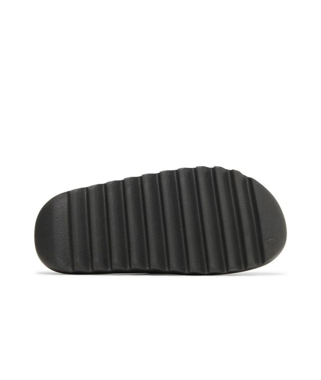 ADIDAS YEEZY Черные шлепанцы, фото 4