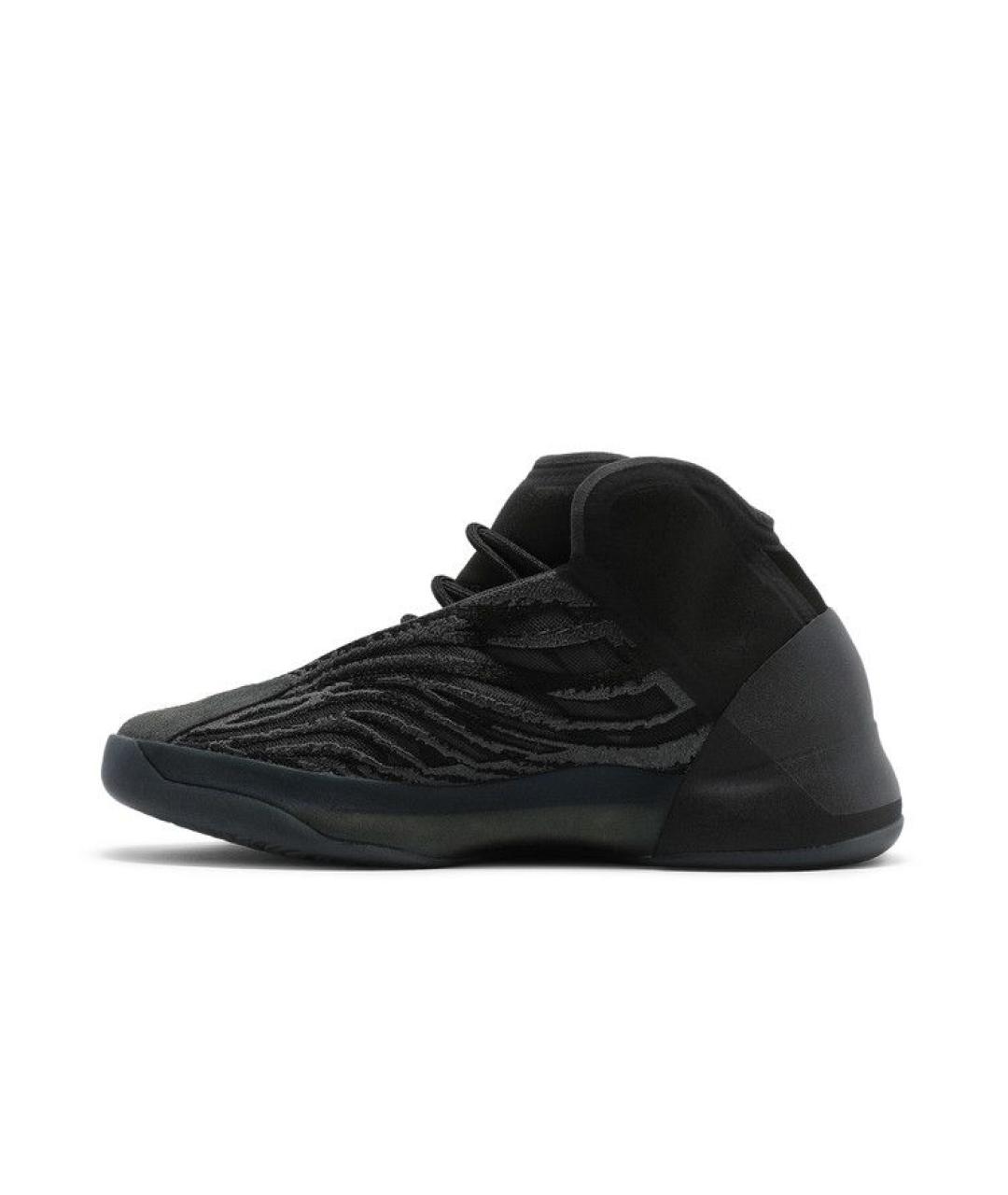 ADIDAS YEEZY Черные высокие кроссовки / кеды, фото 3
