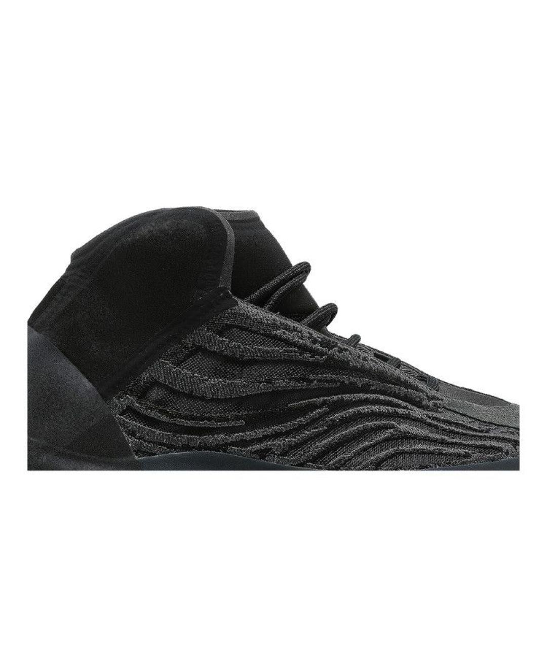 ADIDAS YEEZY Черные высокие кроссовки / кеды, фото 2