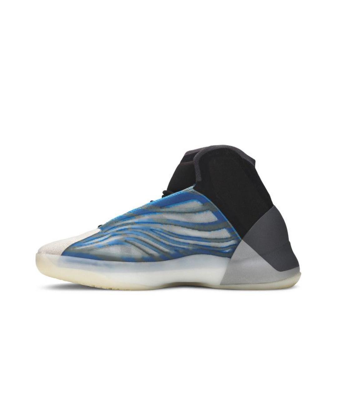 ADIDAS YEEZY Синие высокие кроссовки / кеды, фото 3