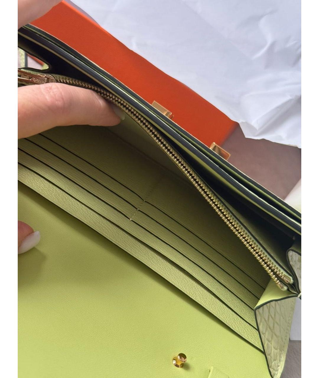 HERMES Сумка через плечо из экзотической кожи, фото 7