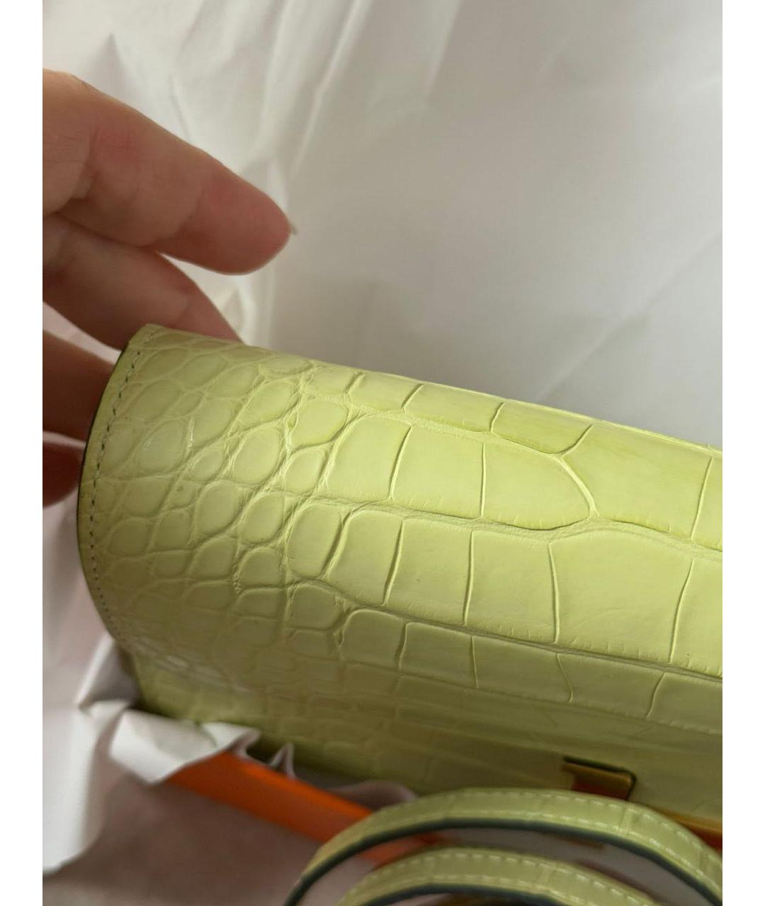 HERMES Сумка через плечо из экзотической кожи, фото 3