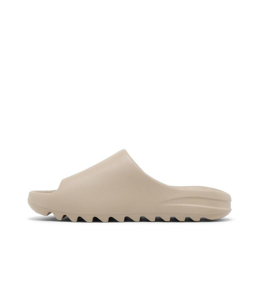 ADIDAS YEEZY Бежевые шлепанцы, фото 3