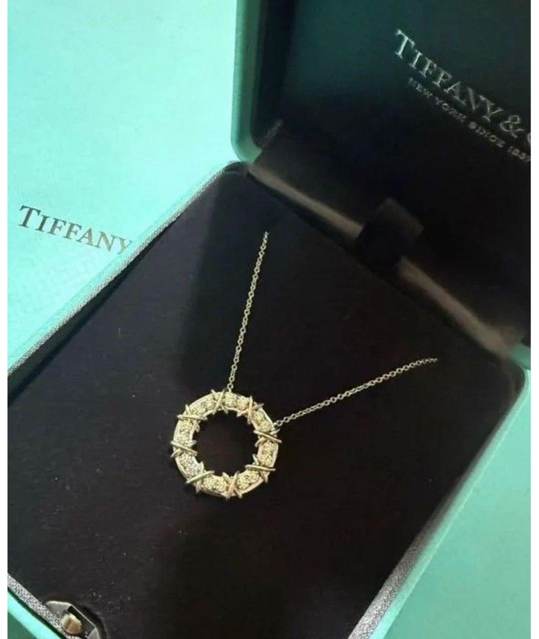 TIFFANY&CO Серебряная подвеска, фото 8