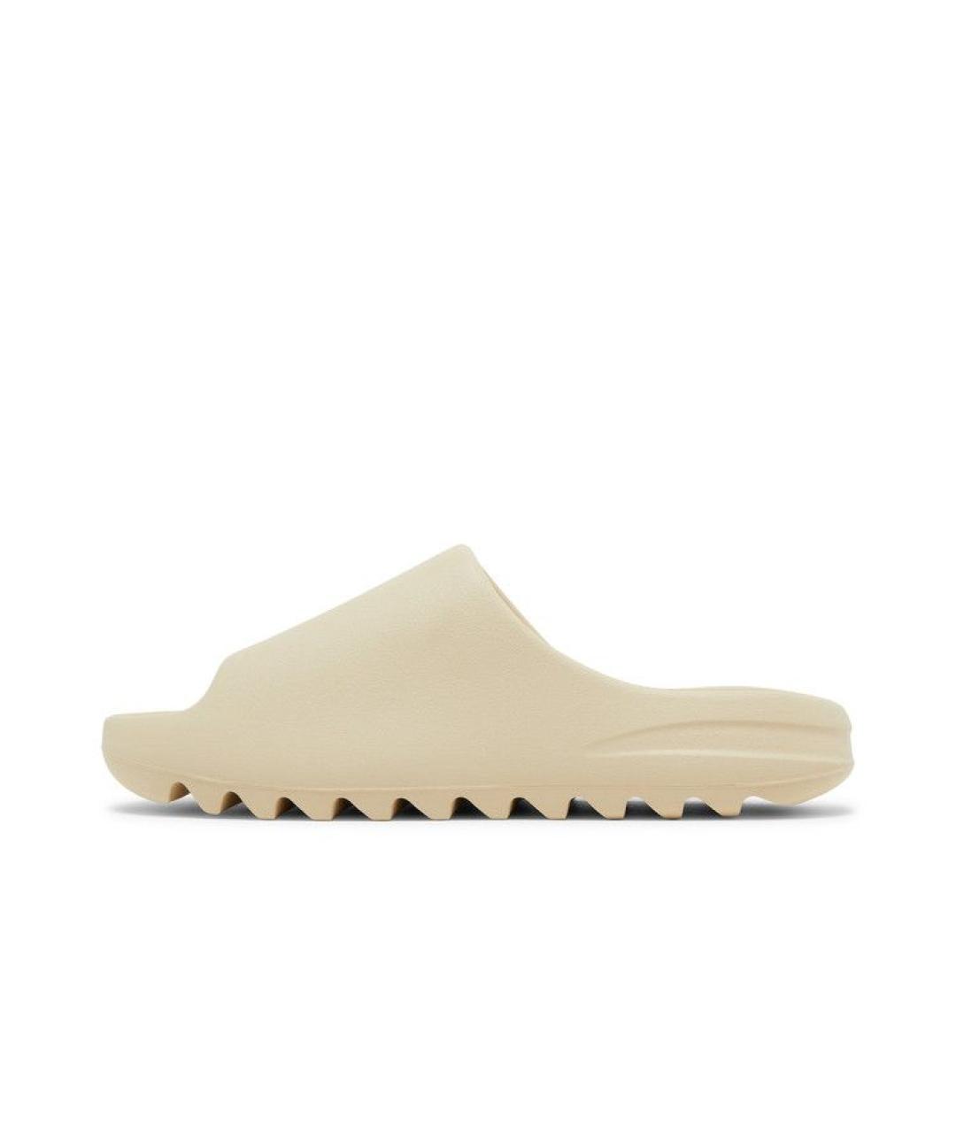 ADIDAS YEEZY Бежевые шлепанцы, фото 3