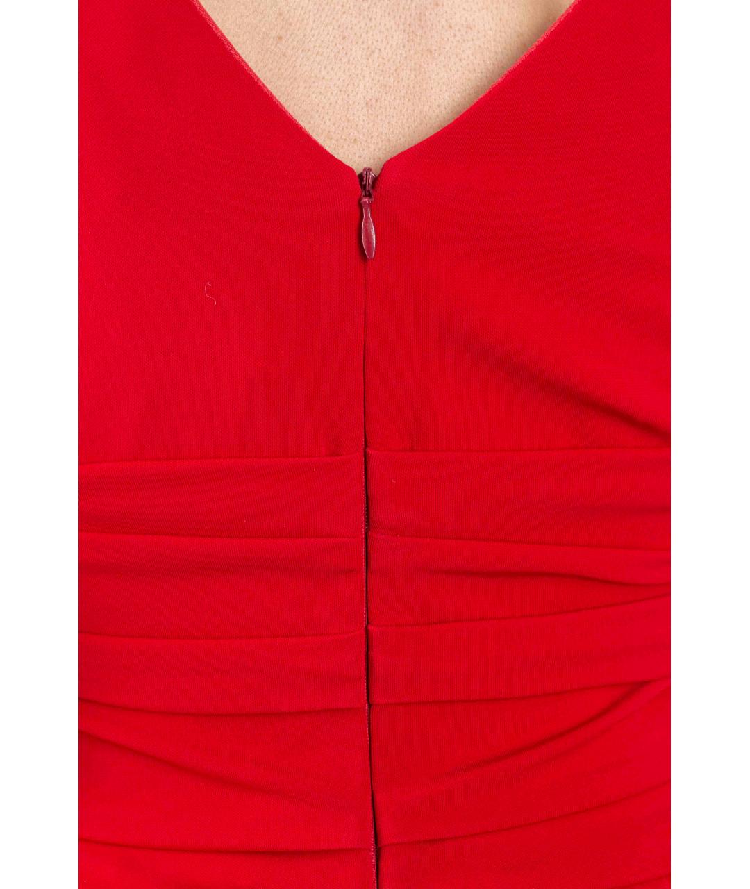 MOSCHINO Красное коктейльное платье, фото 4