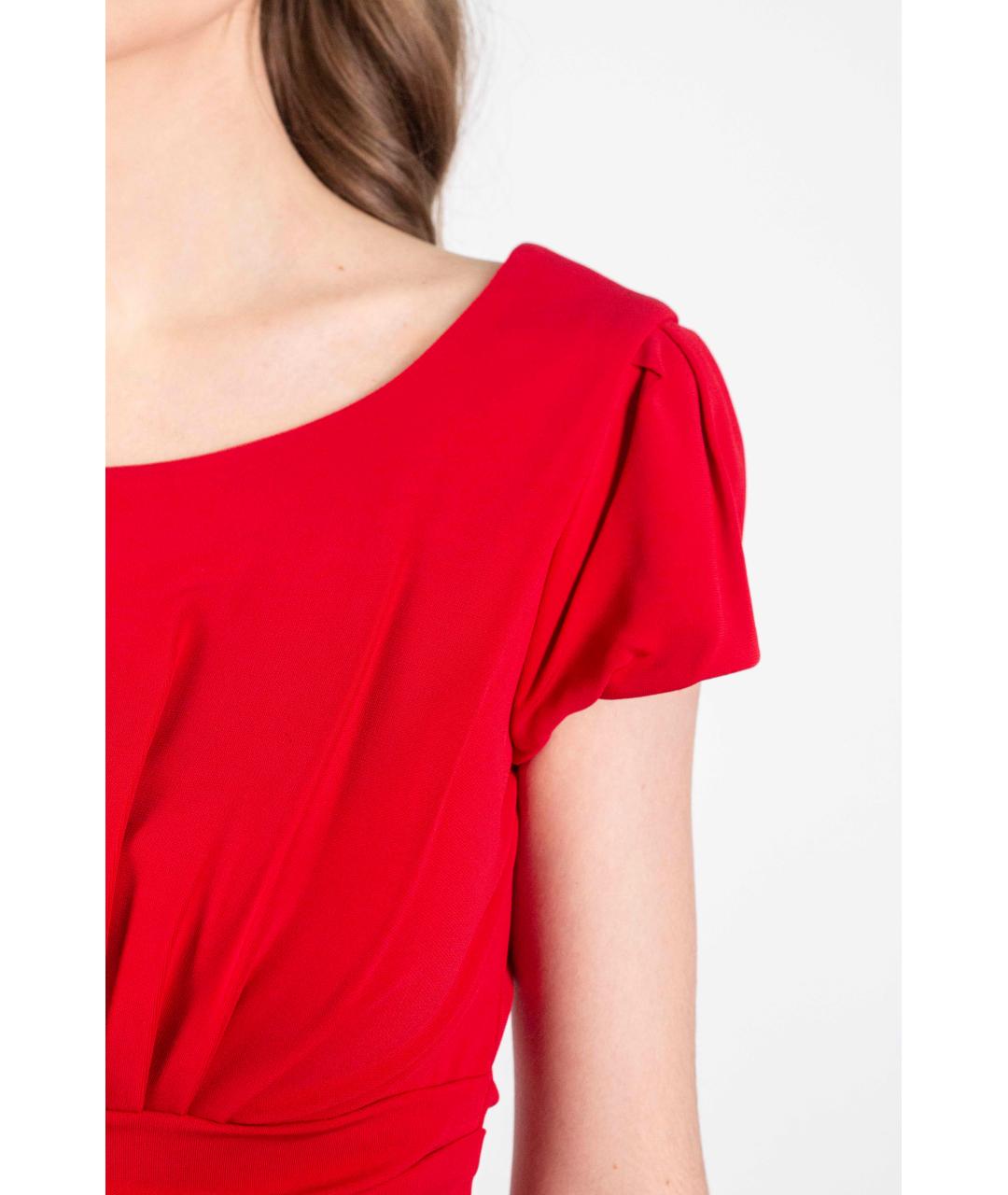MOSCHINO Красное коктейльное платье, фото 7