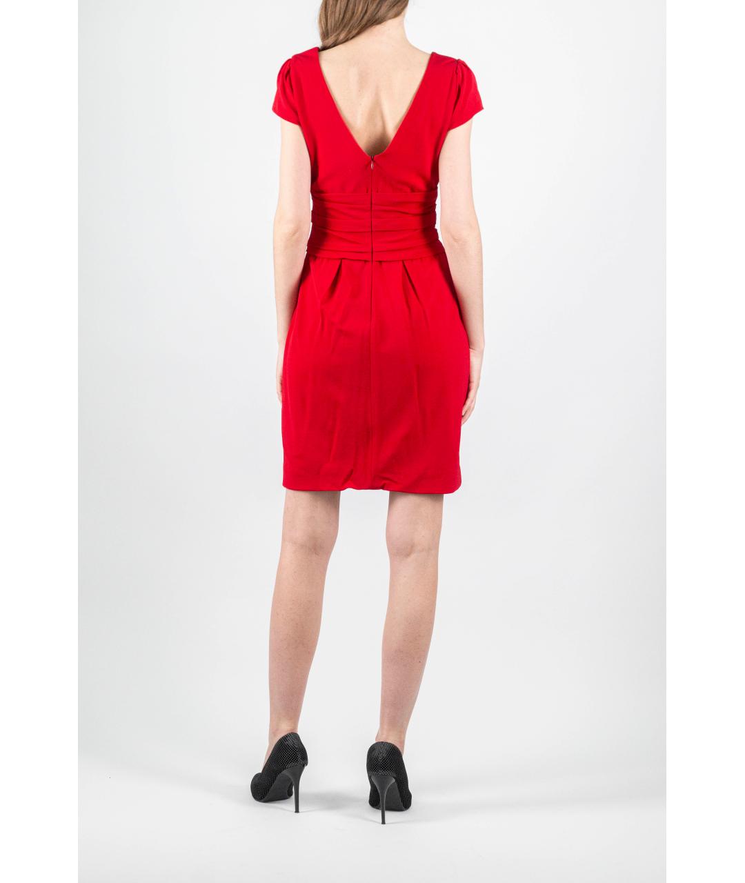 MOSCHINO Красное коктейльное платье, фото 2