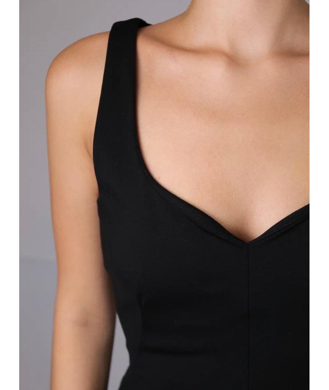 MOSCHINO Черное коктейльное платье, фото 4