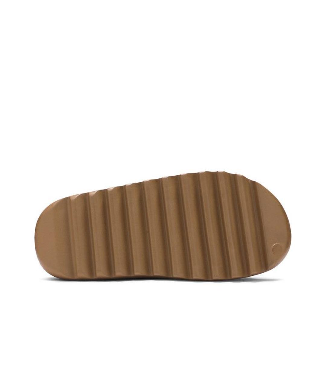 ADIDAS Коричневые шлепанцы, фото 4