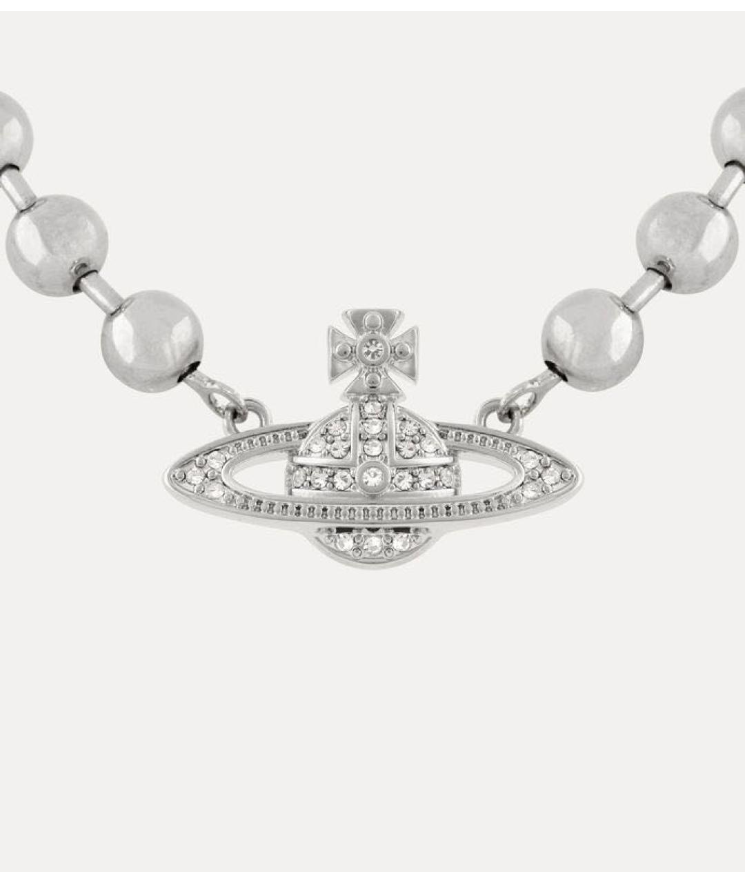 VIVIENNE WESTWOOD Серебрянный чокер, фото 2