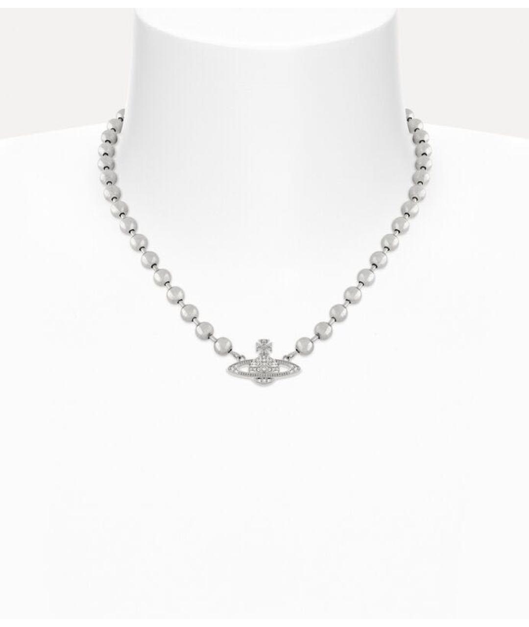 VIVIENNE WESTWOOD Серебрянный чокер, фото 4