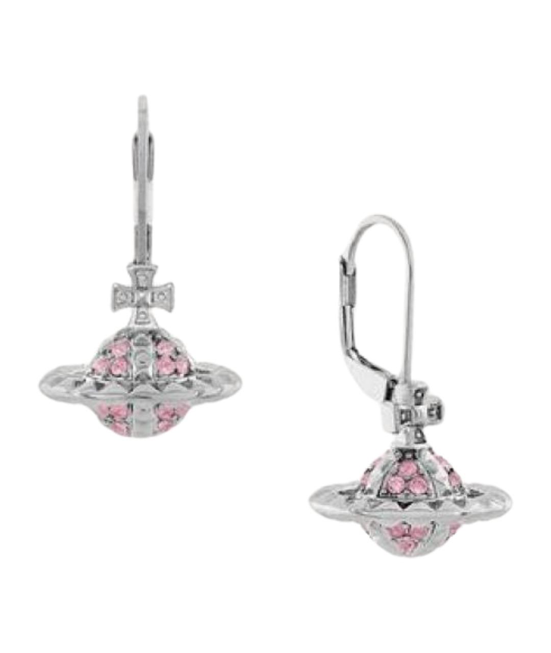 VIVIENNE WESTWOOD Серебряные латунные серьги, фото 4