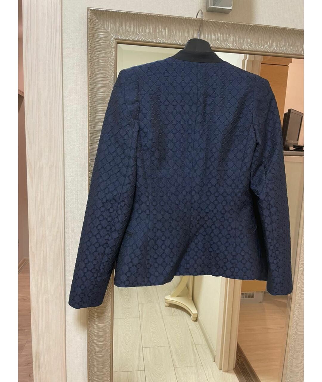 TRUSSARDI Синий хлопковый жакет/пиджак, фото 3